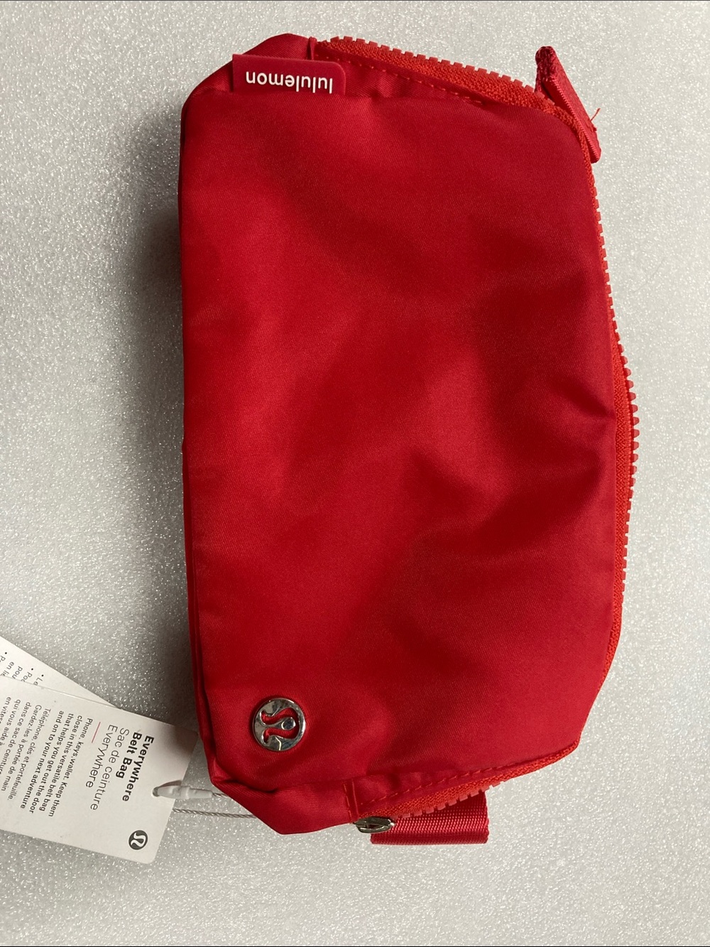 lululemon athletica Small Red Zip Pouch